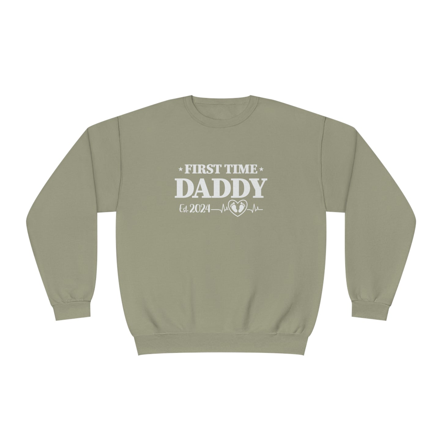 First Time Daddy, Crewneck Sweatshirt
