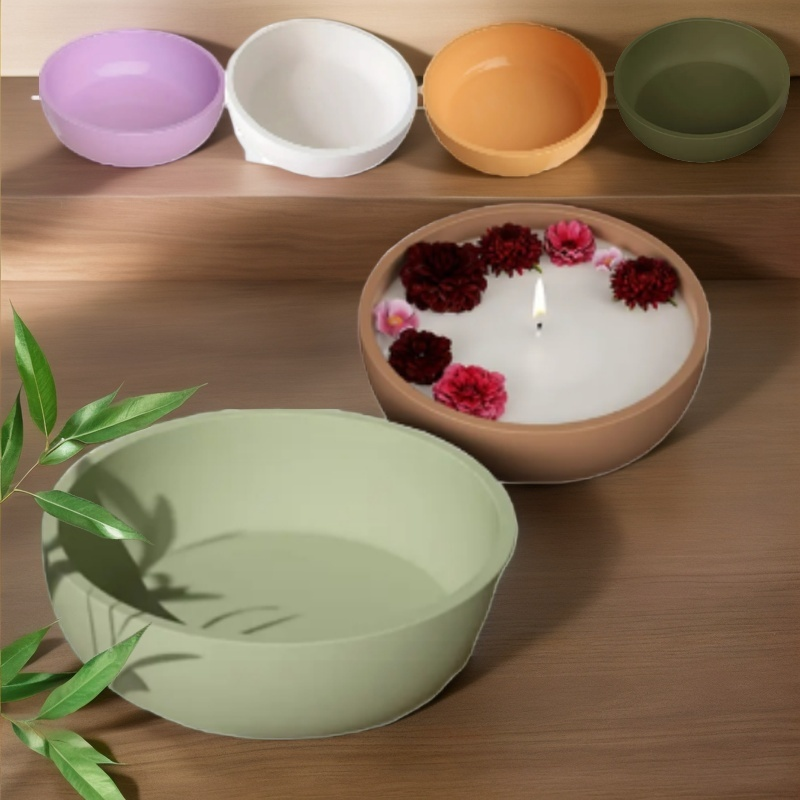Round Cement Bowl (Large)