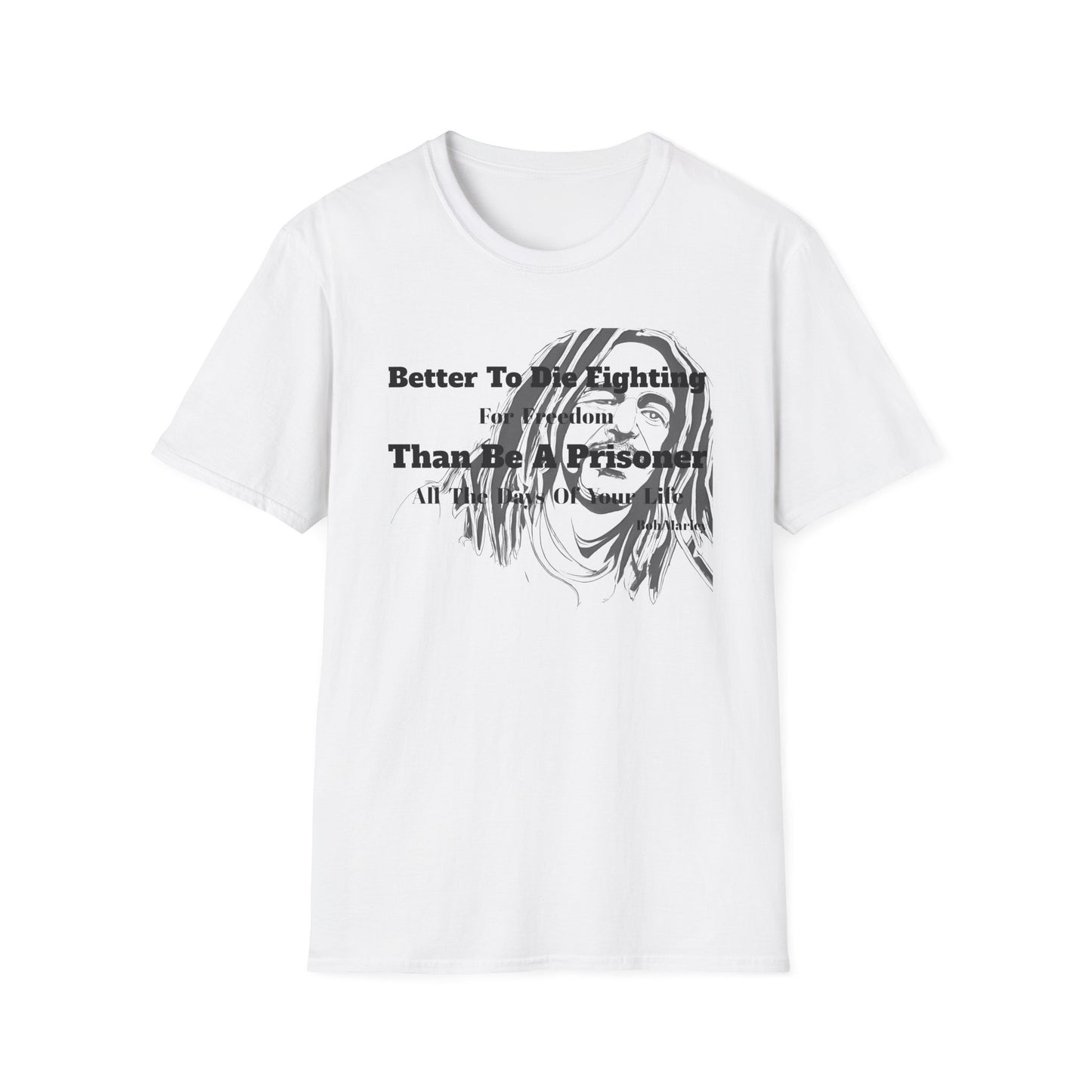 Bob Marley, Die Fighting - T-Shirt