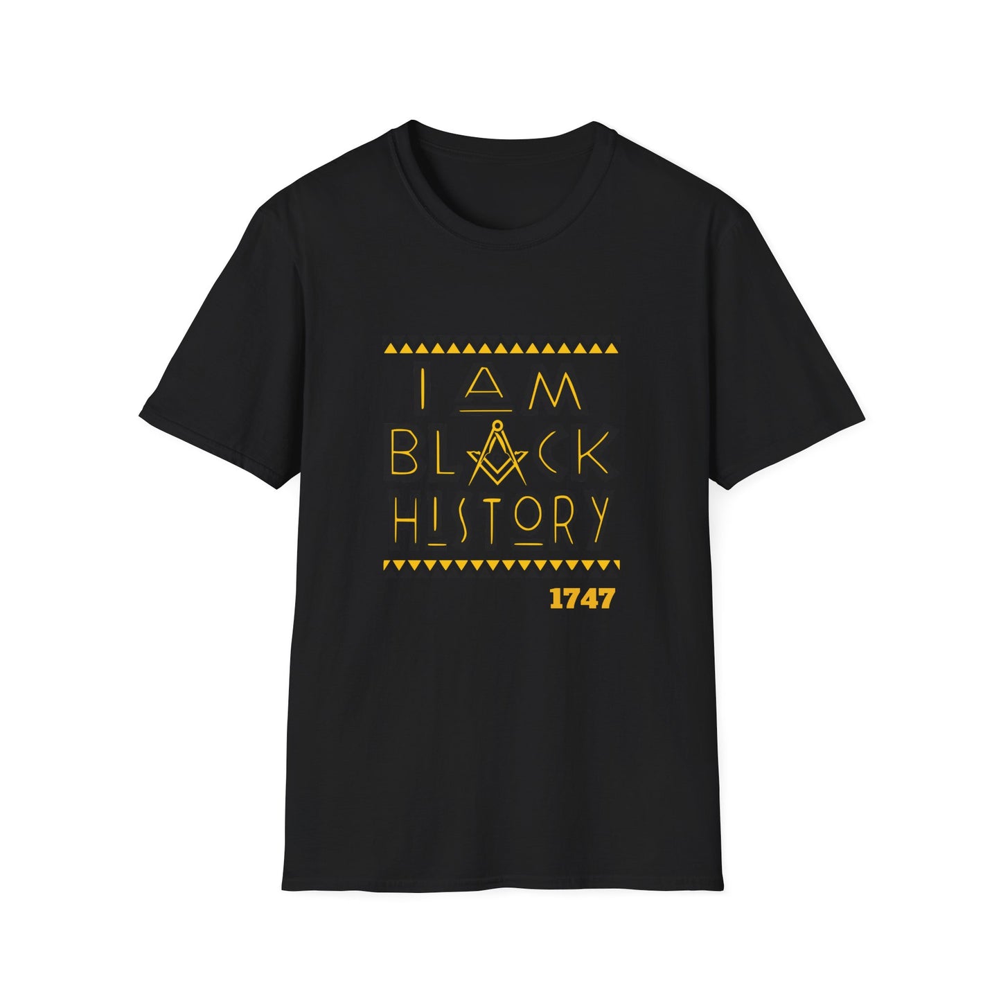 I Am Black History - Freemasons Inspired, T-Shirt