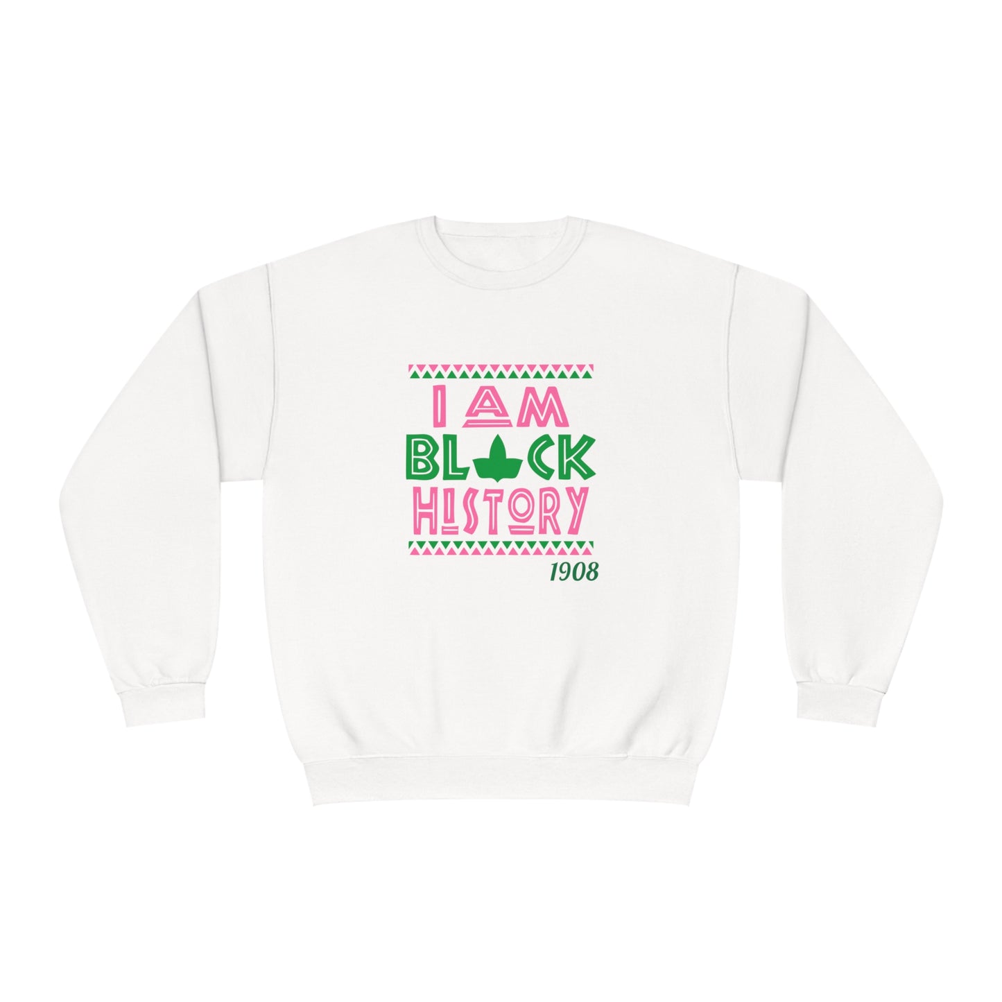 I Am Black History - AKA Inspired, Crewneck Sweatshirt