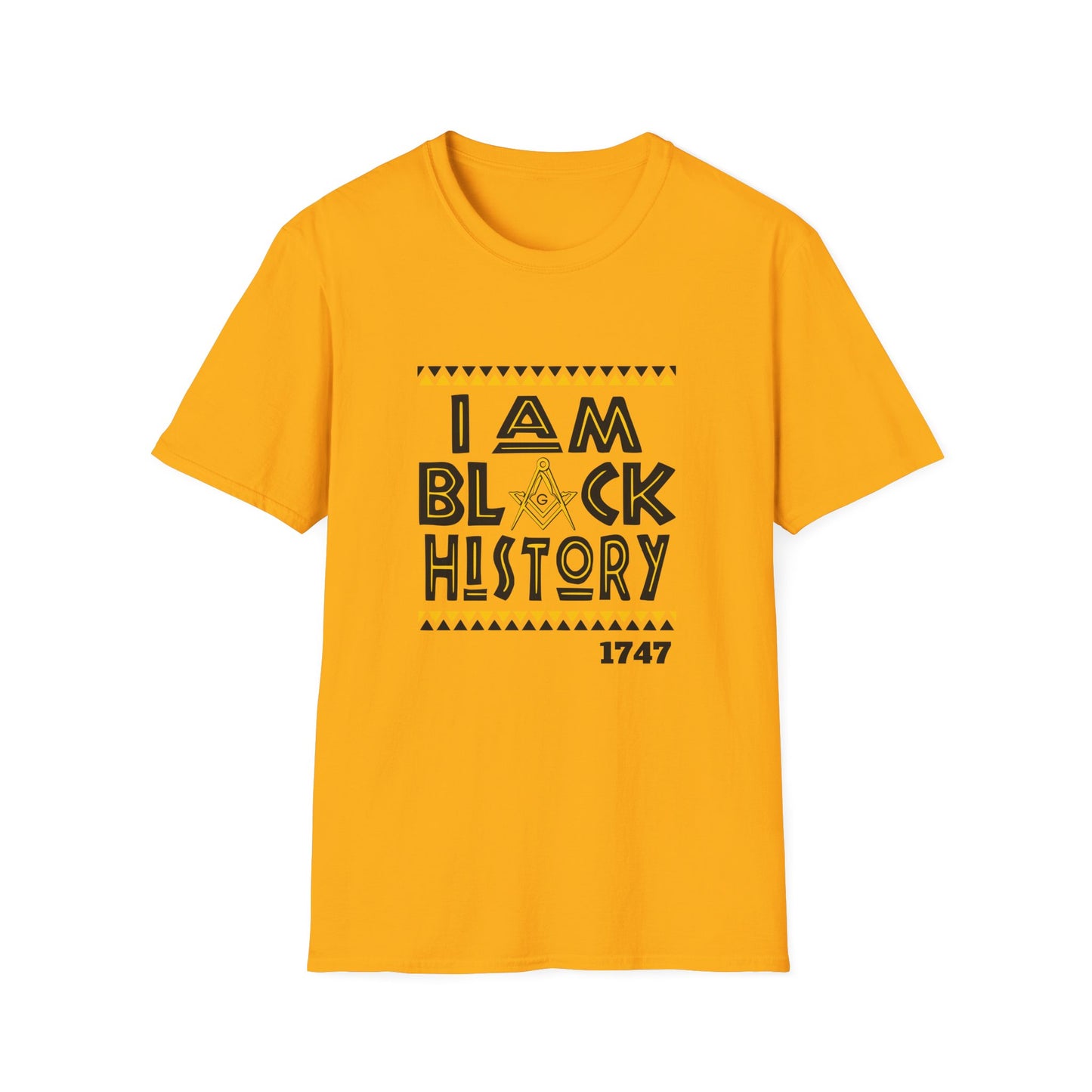 I Am Black History - Freemasons Inspired, T-Shirt