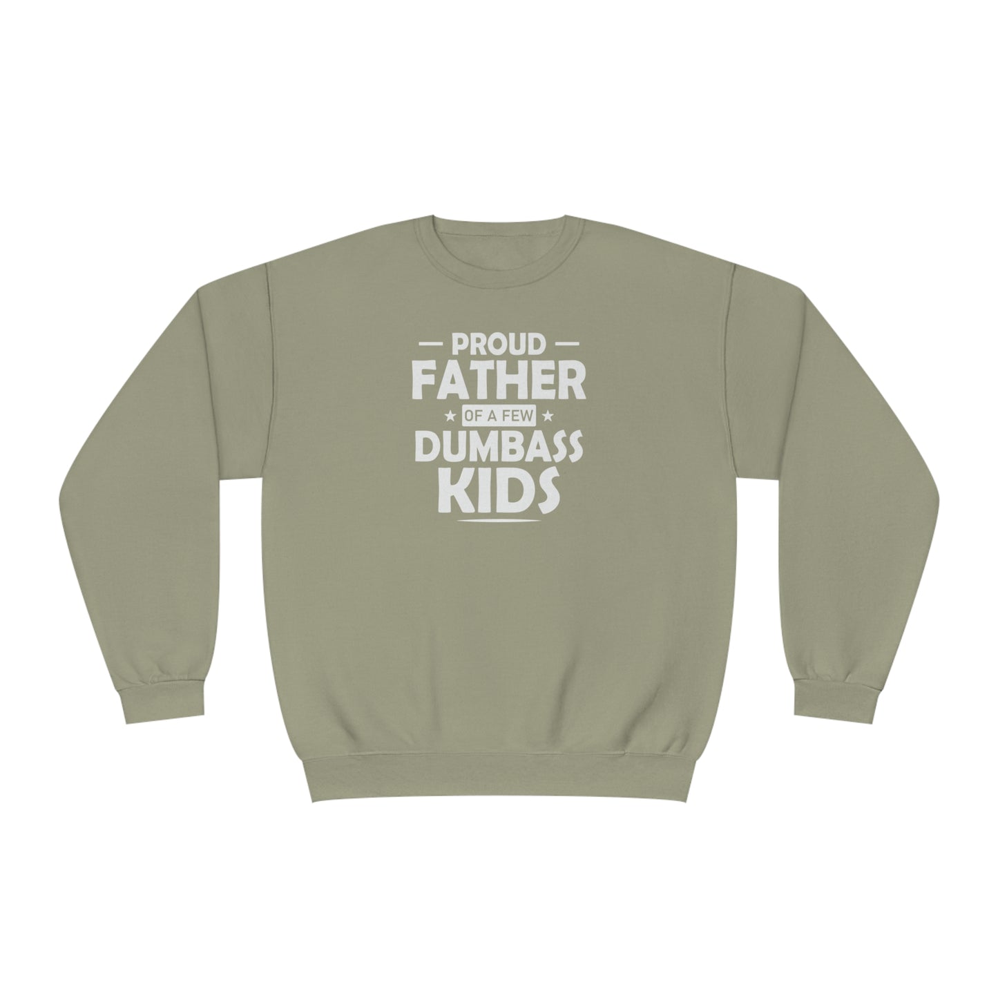 Proud Father, Crewneck Sweatshirt