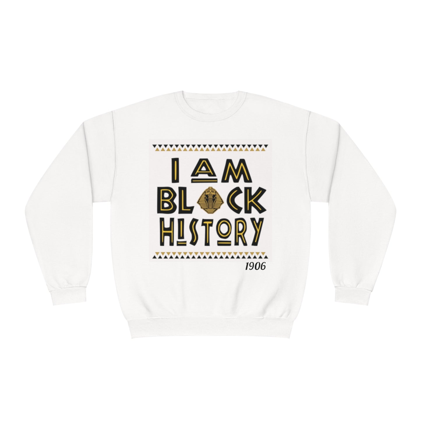 I Am Black History - Alpha Inspired, Crewneck Sweatshirt