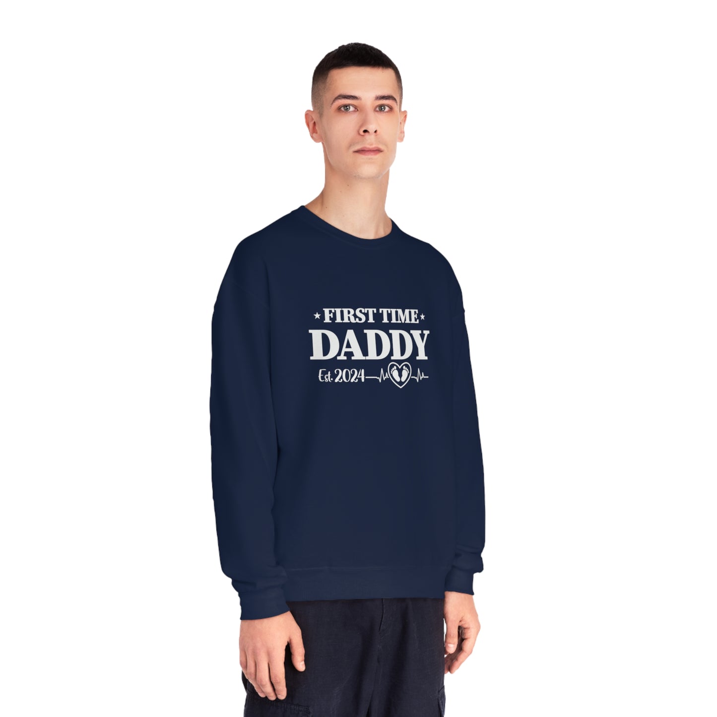 First Time Daddy, Crewneck Sweatshirt