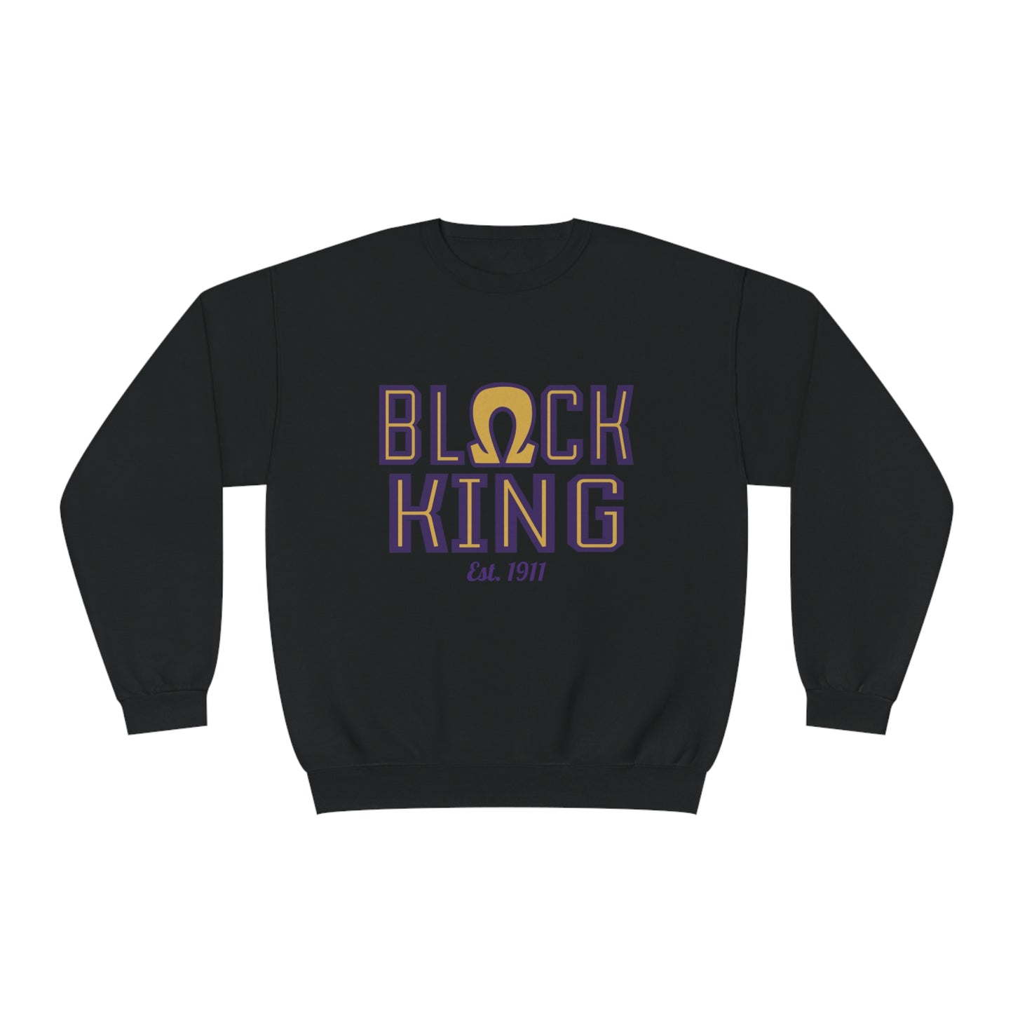 Black King - Omega Inspired, Crewneck Sweatshirt