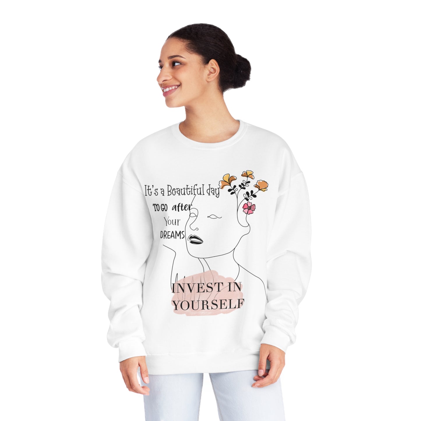 Invest In Yourself, Crewneck Sweatshirt