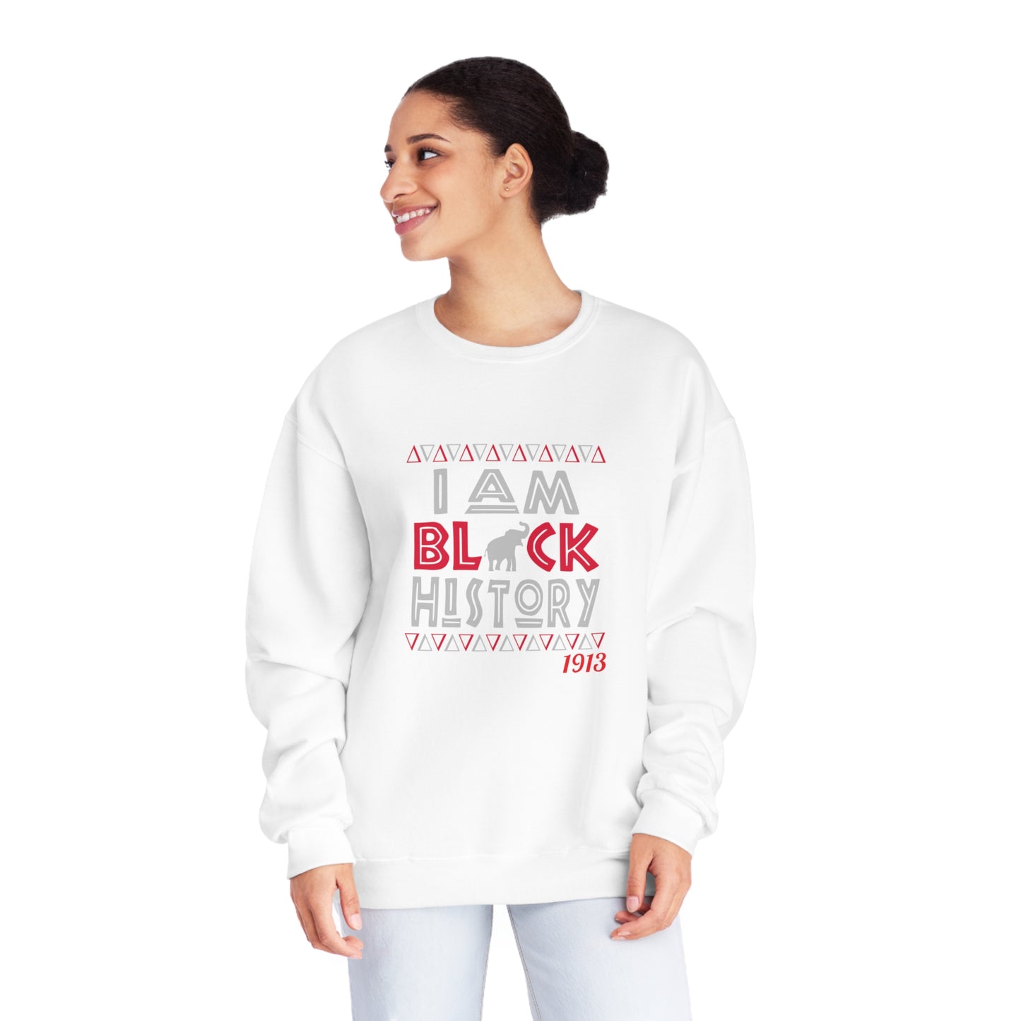 I Am Black History  - Delta Inspired, Crewneck Sweatshirt