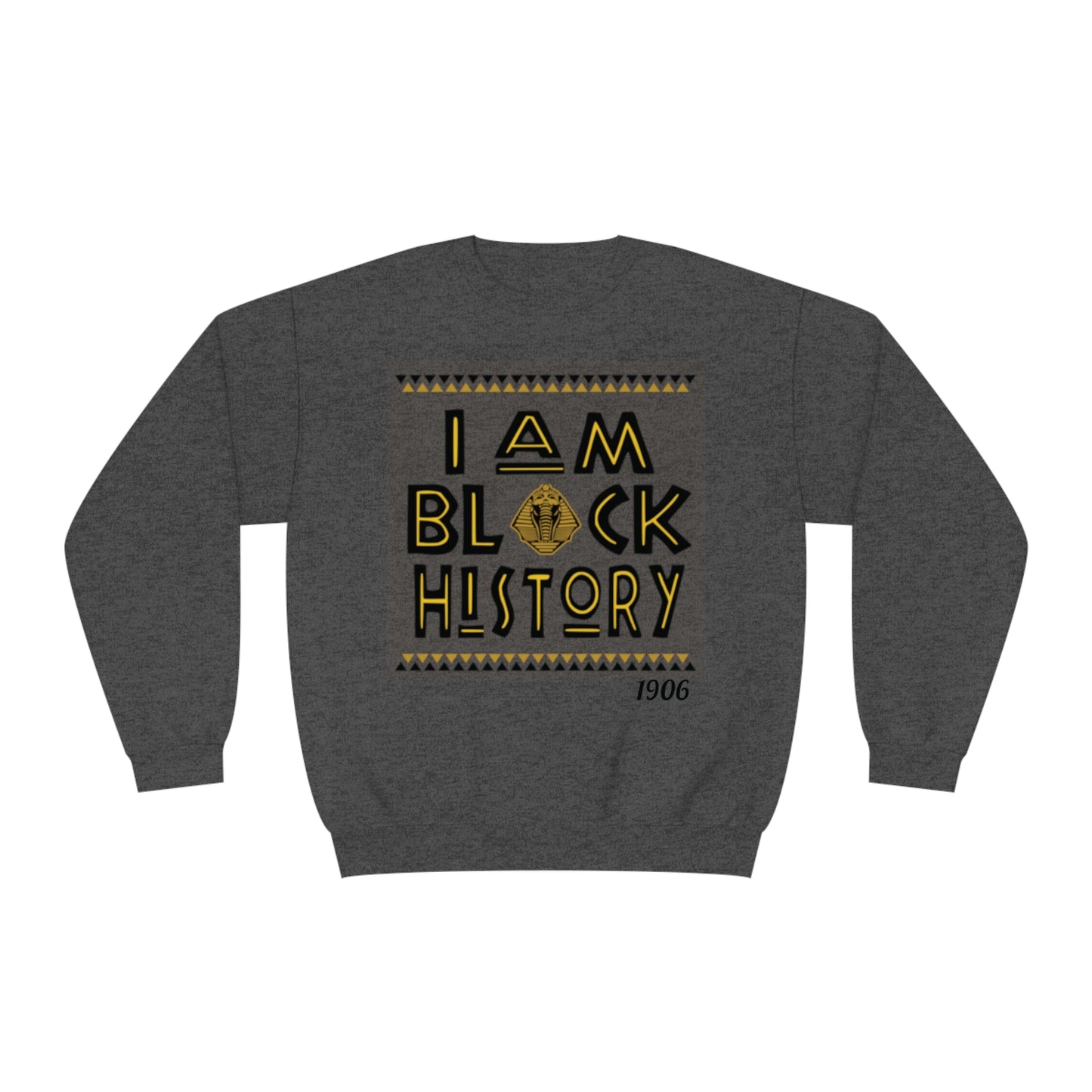 I Am Black History - Alpha Inspired, Crewneck Sweatshirt