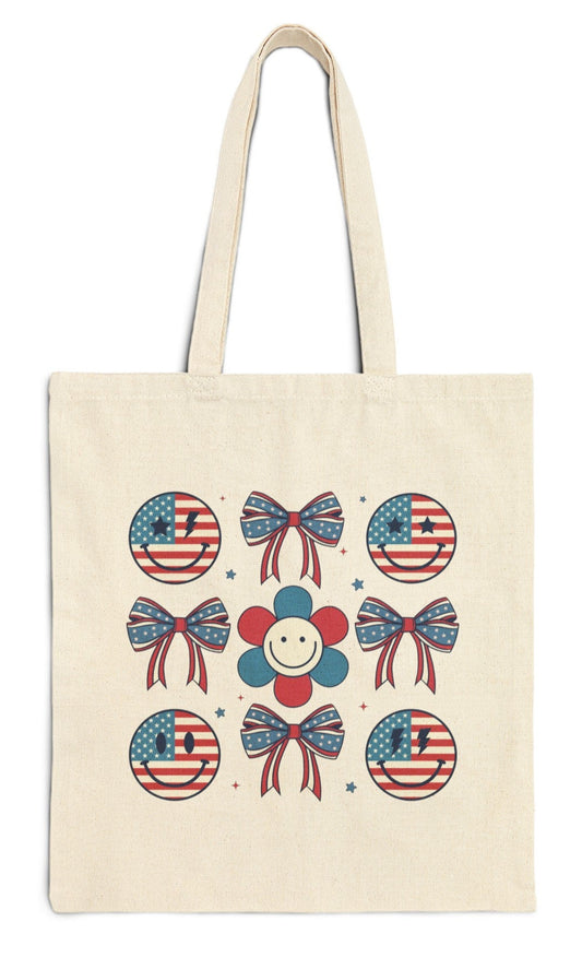 Smiles, White Tote Bag