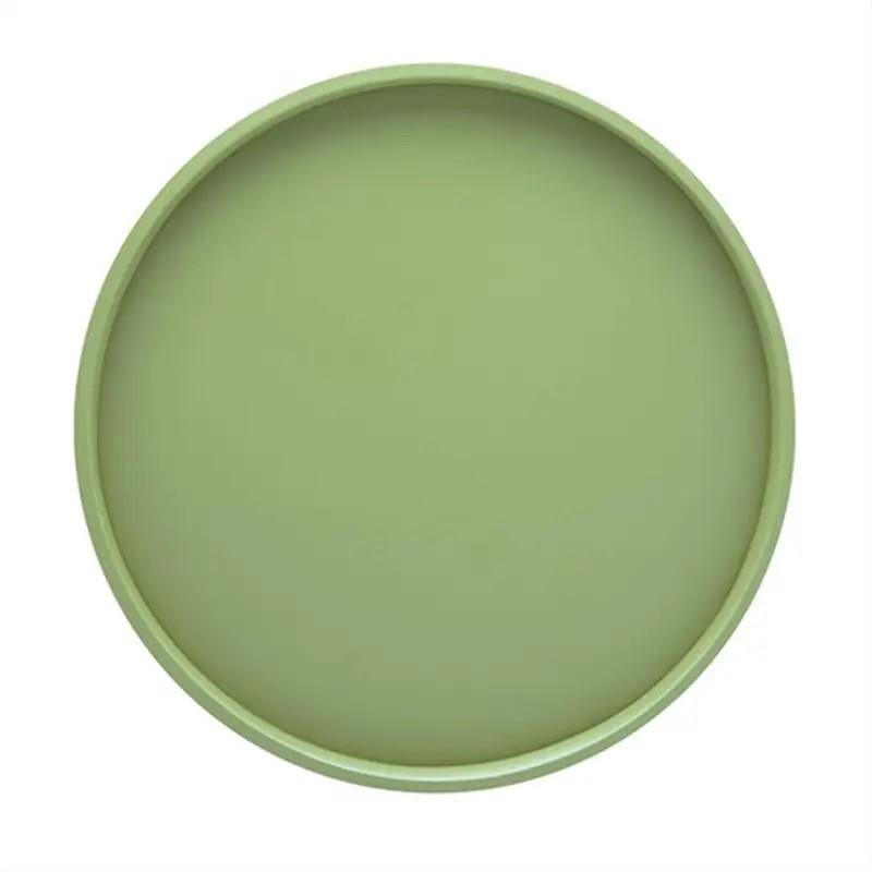 Hand Poured Round Serving Tray