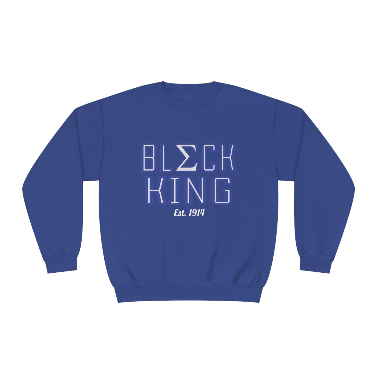 Black King - Sigma Inspired, Crewneck Sweatshirt