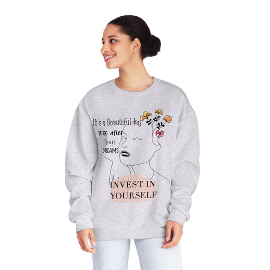 Invest In Yourself, Crewneck Sweatshirt