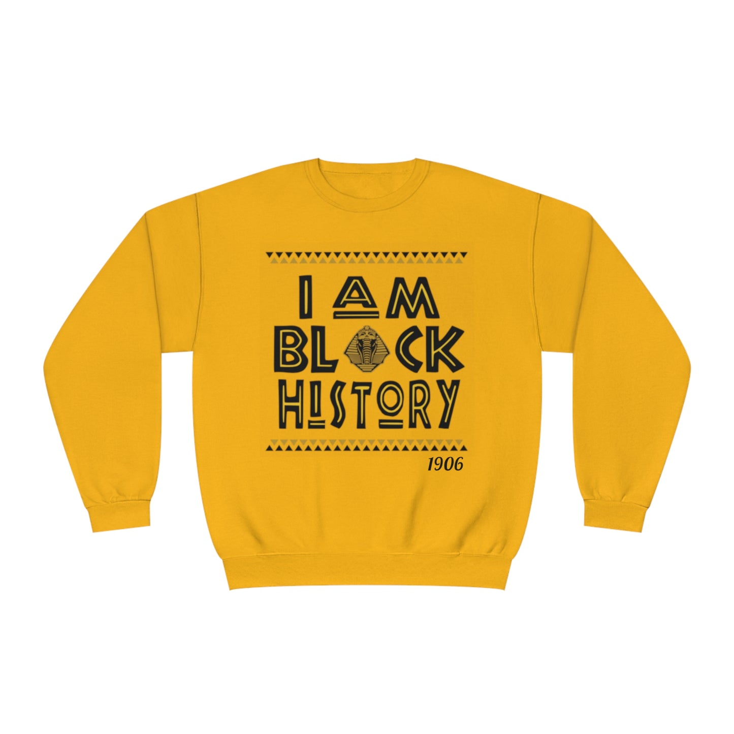 I Am Black History - Alpha Inspired, Crewneck Sweatshirt