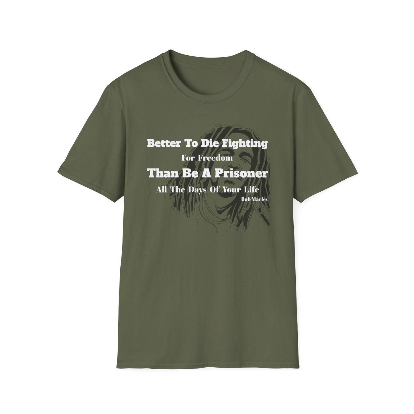 Bob Marley, Die Fighting - T-Shirt