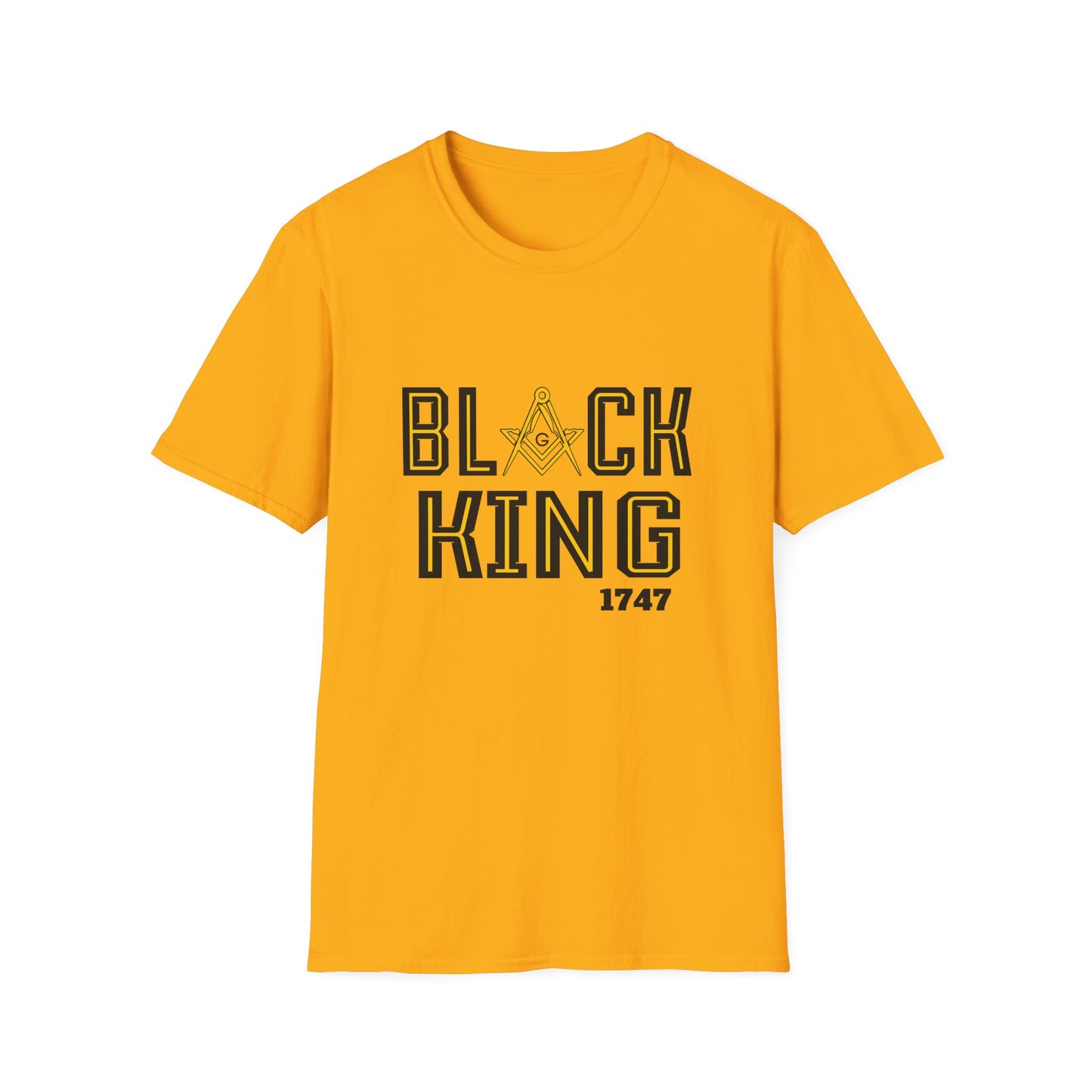 Black King - Freemasons Inspired, T-Shirt