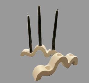 Designer Wave Candle Stand