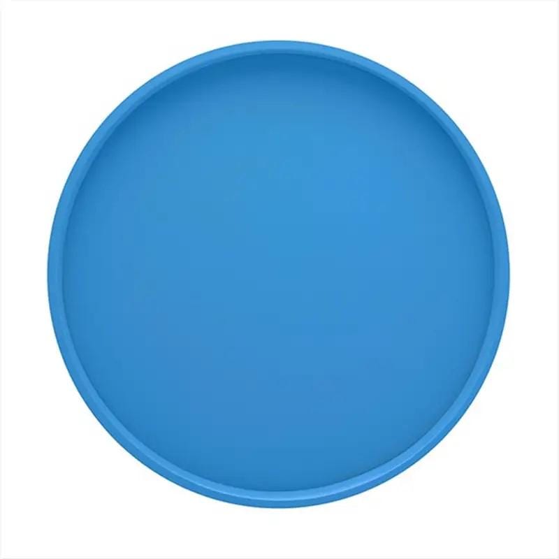 Hand Poured Round Serving Tray