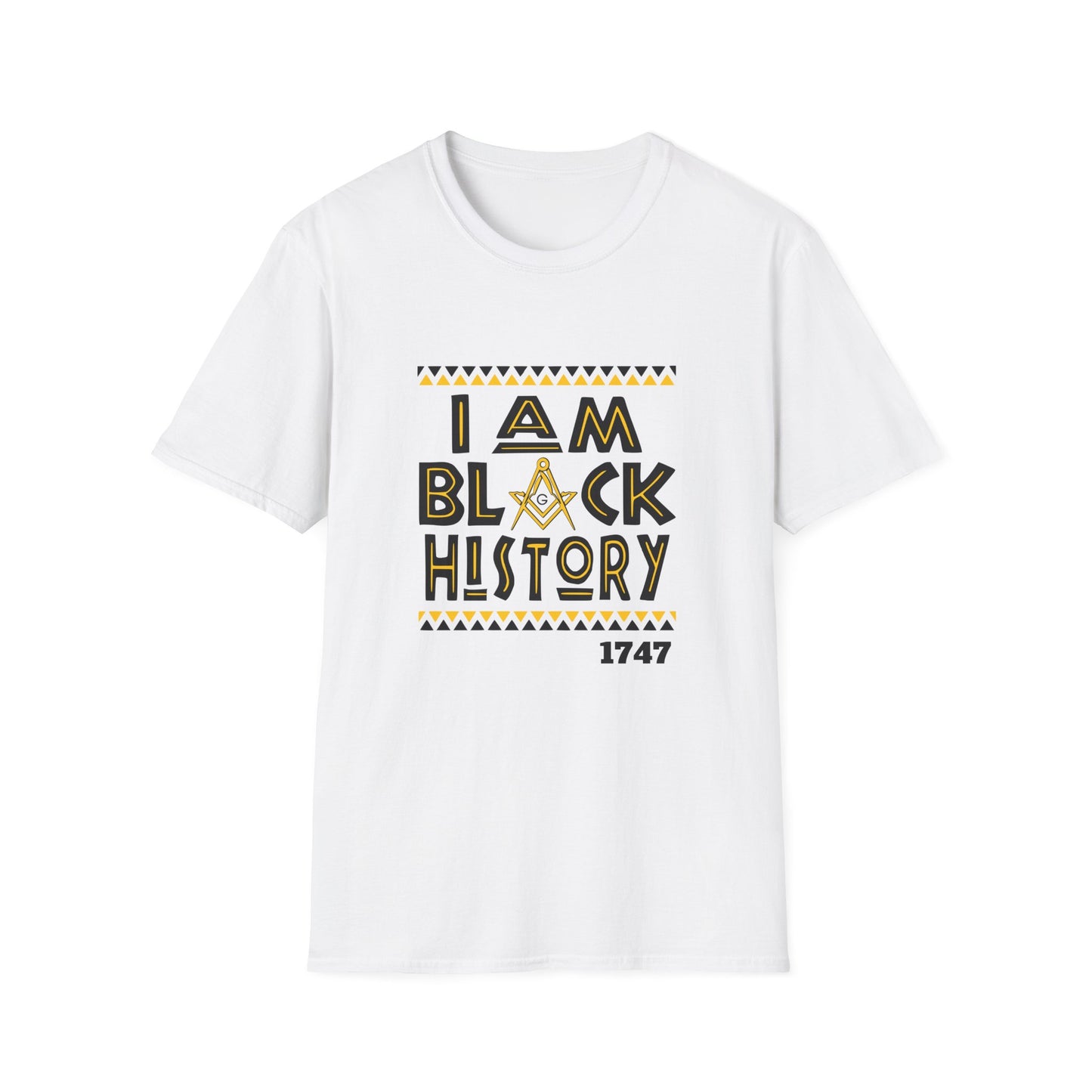 I Am Black History - Freemasons Inspired, T-Shirt