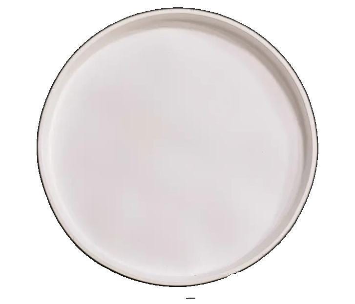 Hand Poured Round Serving Tray