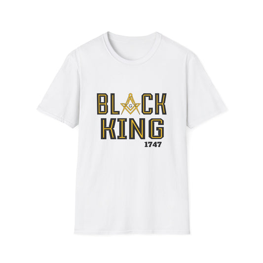 Black King - Freemasons Inspired, T-Shirt