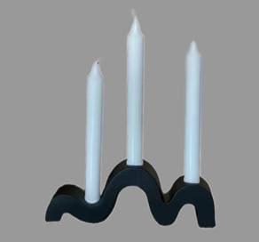 Designer Wave Candle Stand