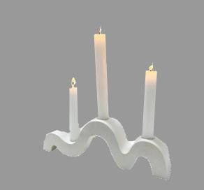 Designer Wave Candle Stand