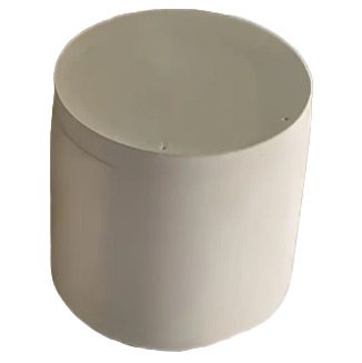 Stone Tube Jar with Lid