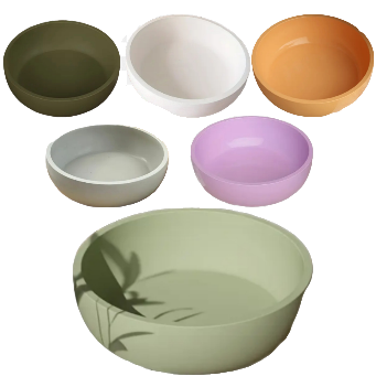 Round Cement Bowl (Large)