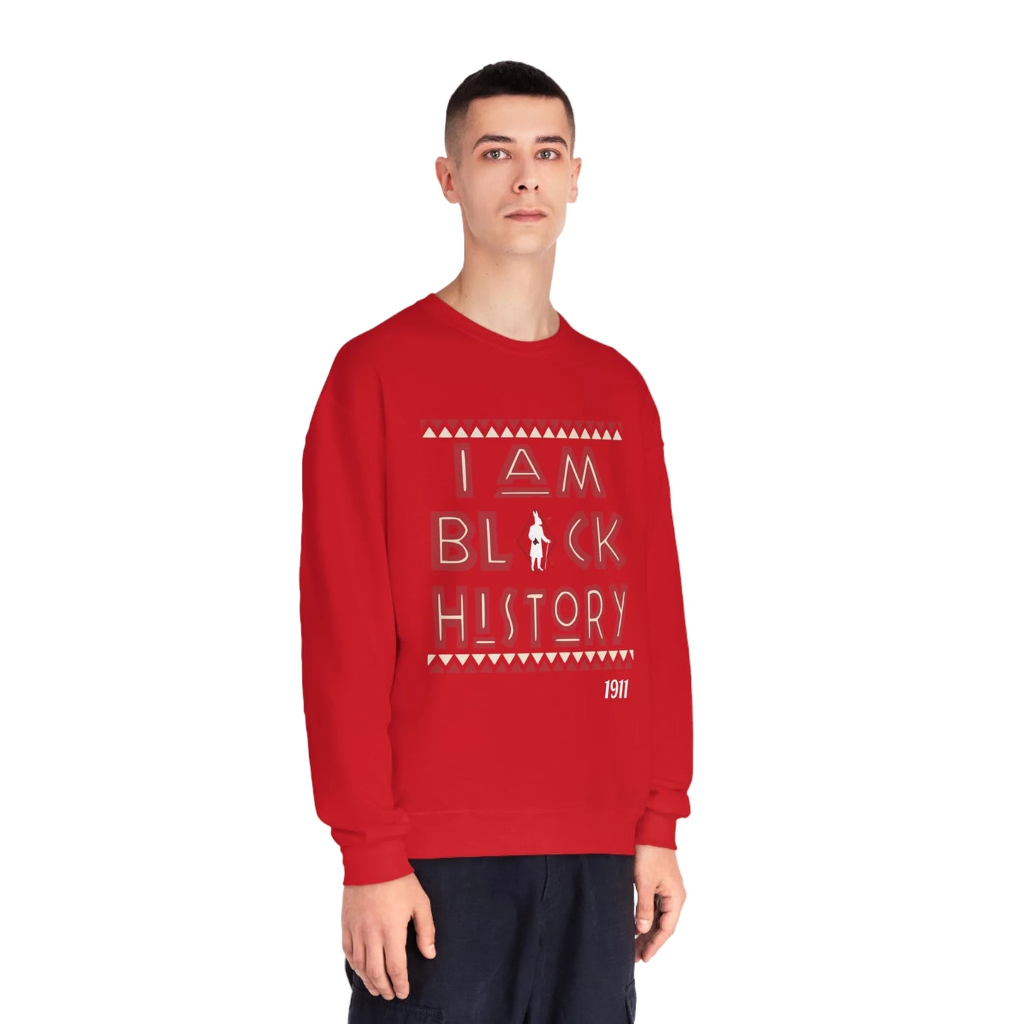 I Am Black History - Kappa Inspired, Crewneck Sweatshirt