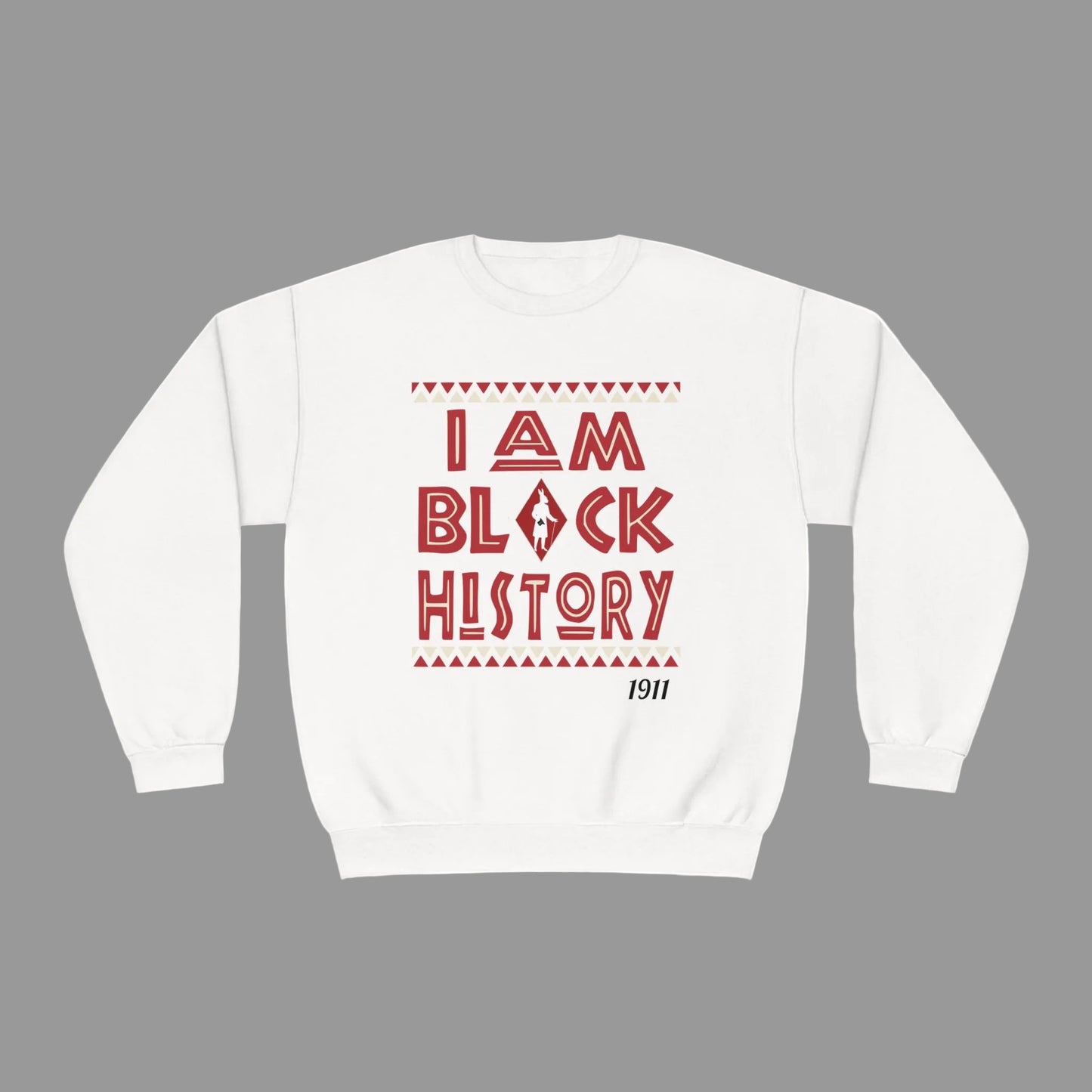 I Am Black History - Kappa Inspired, Crewneck Sweatshirt