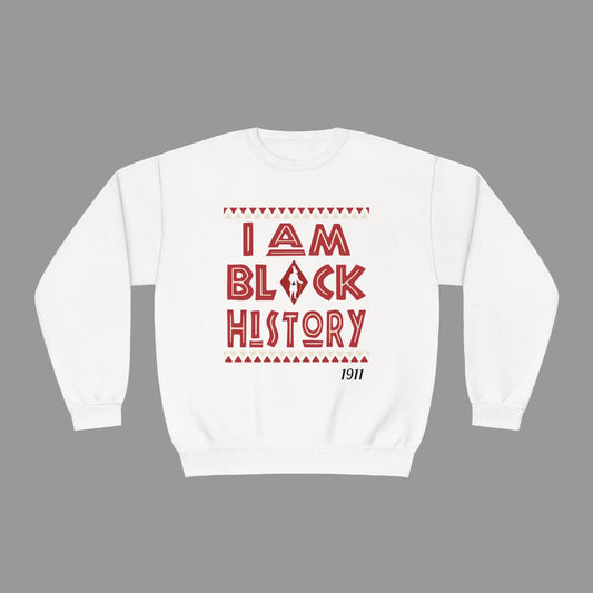 I Am Black History - Kappa Inspired, Crewneck Sweatshirt