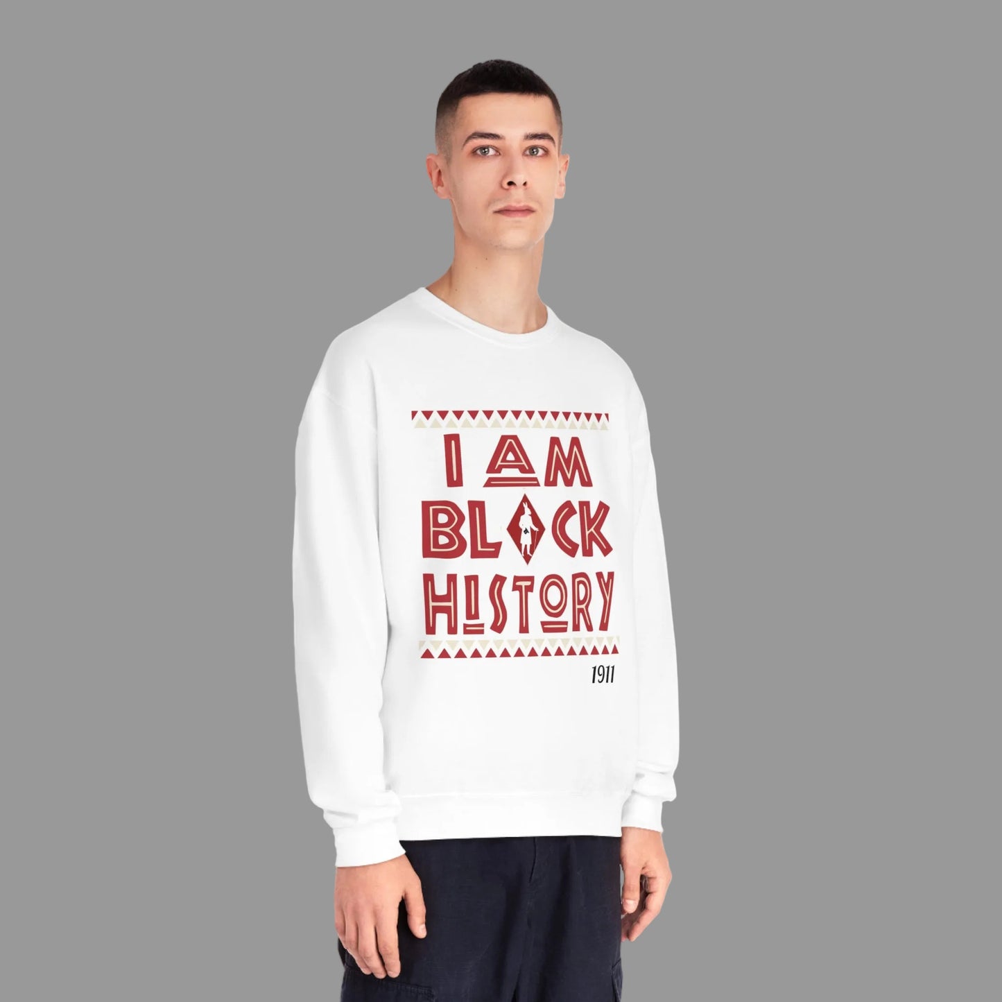 I Am Black History - Kappa Inspired, Crewneck Sweatshirt