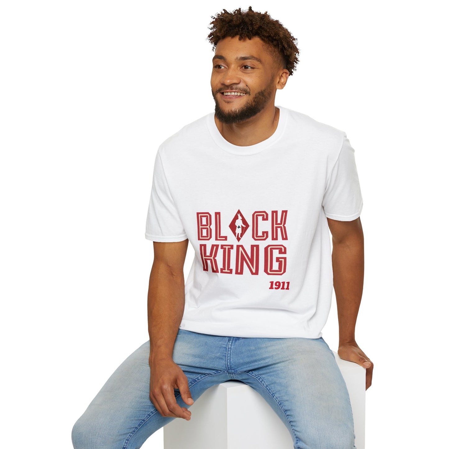 Black King - Kappa Inspired, Crewneck Sweatshirt