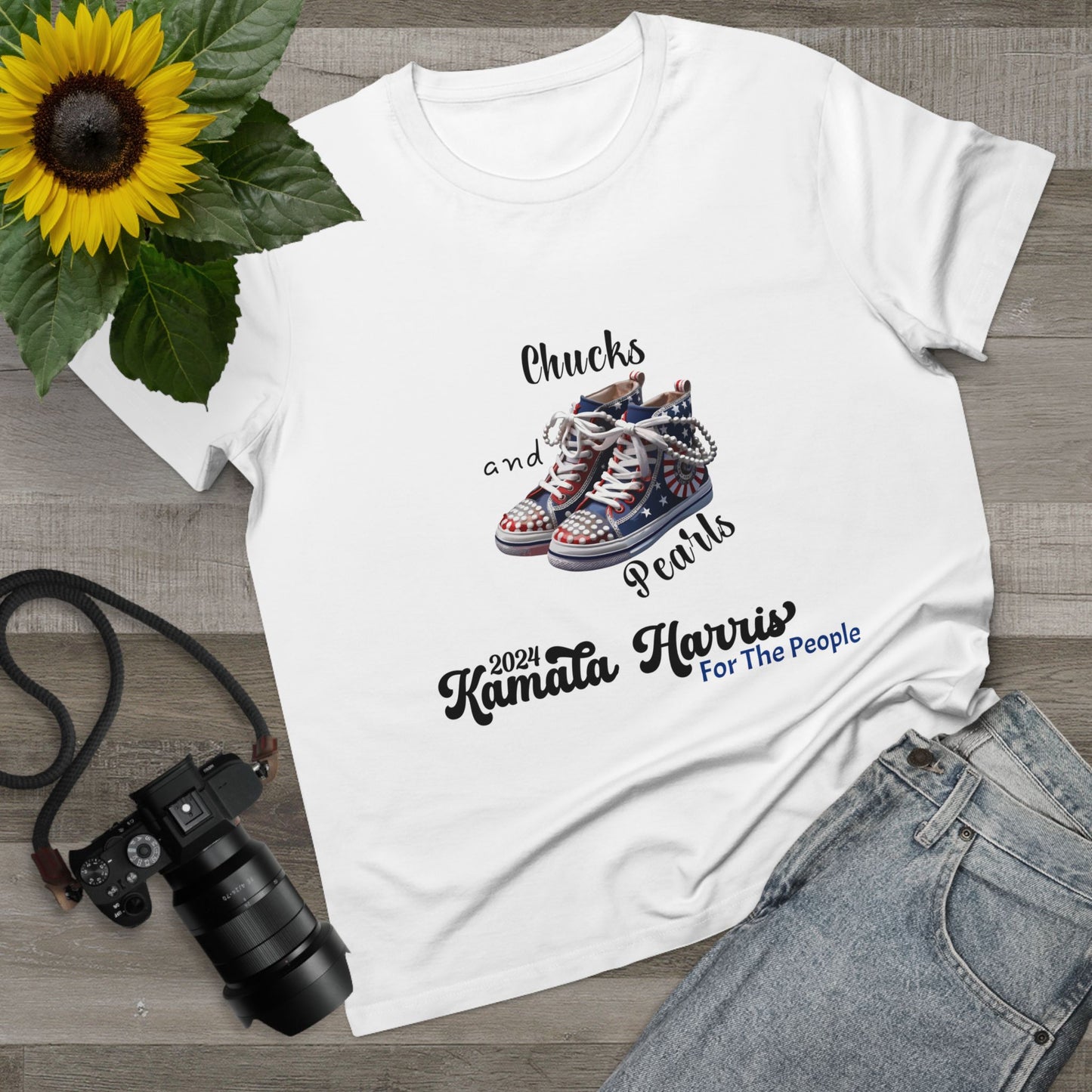 Chucks and Pearls - Collectors Addition, Womens Tee