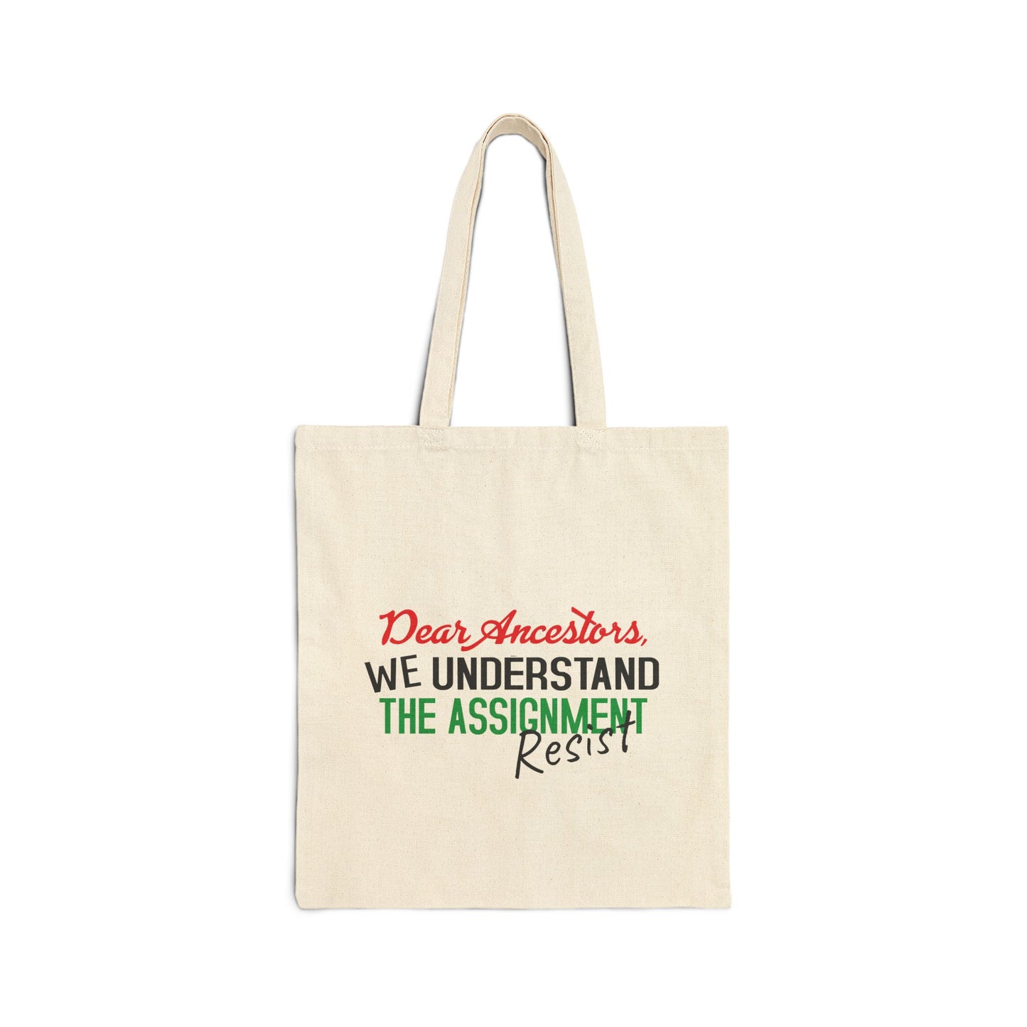 Resist, Tote Bag