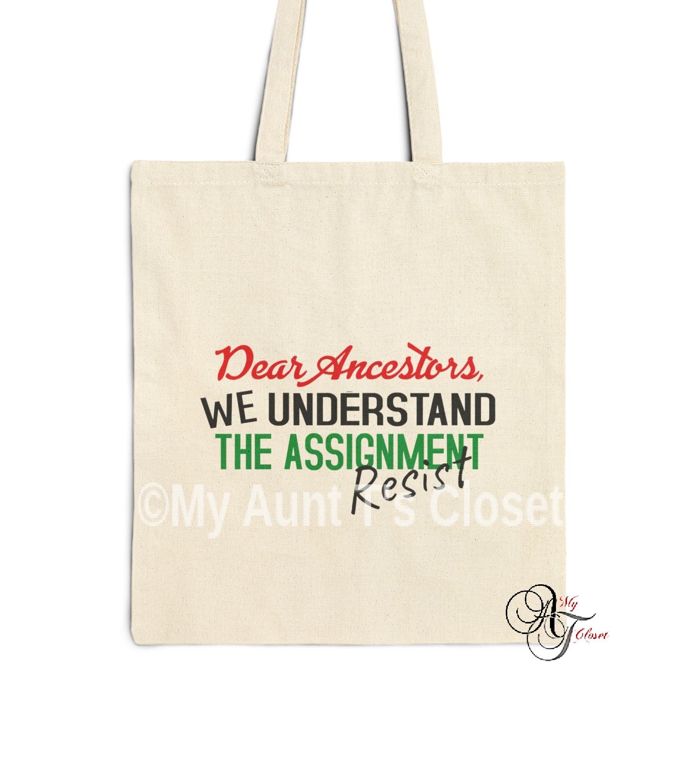 Resist, Tote Bag