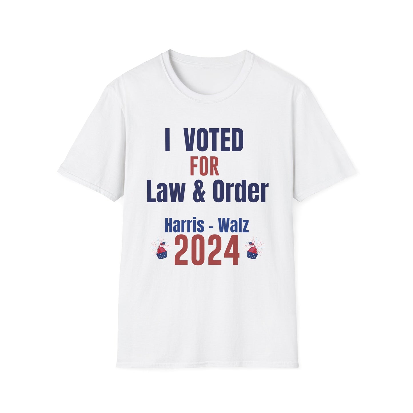 I Voted For Law & Order, T-Shirt