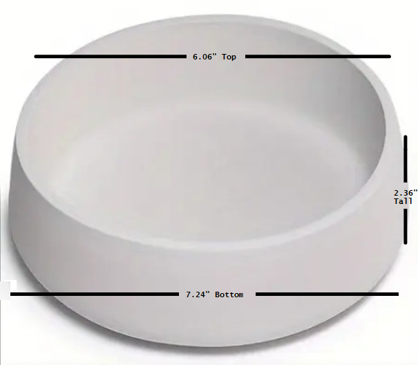 Tapered Round Bowl