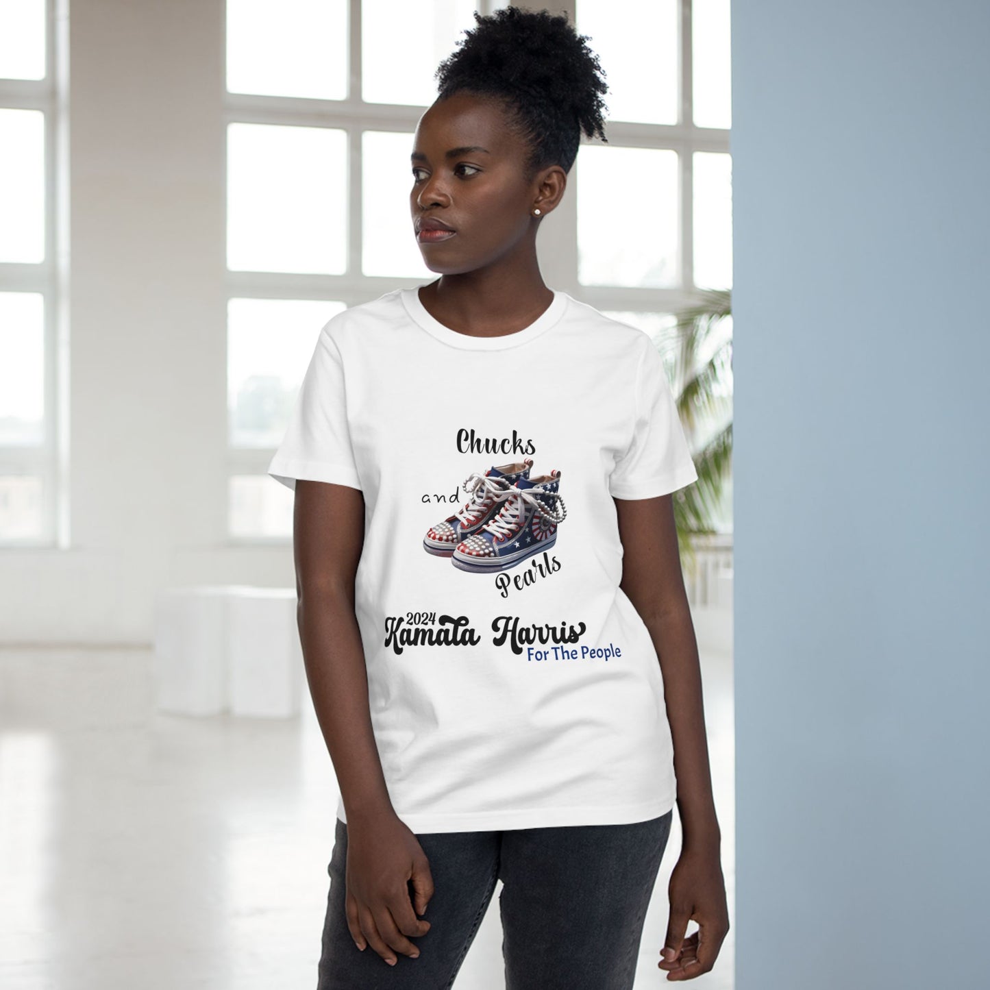 Chucks and Pearls - Collectors Addition, Womens Tee