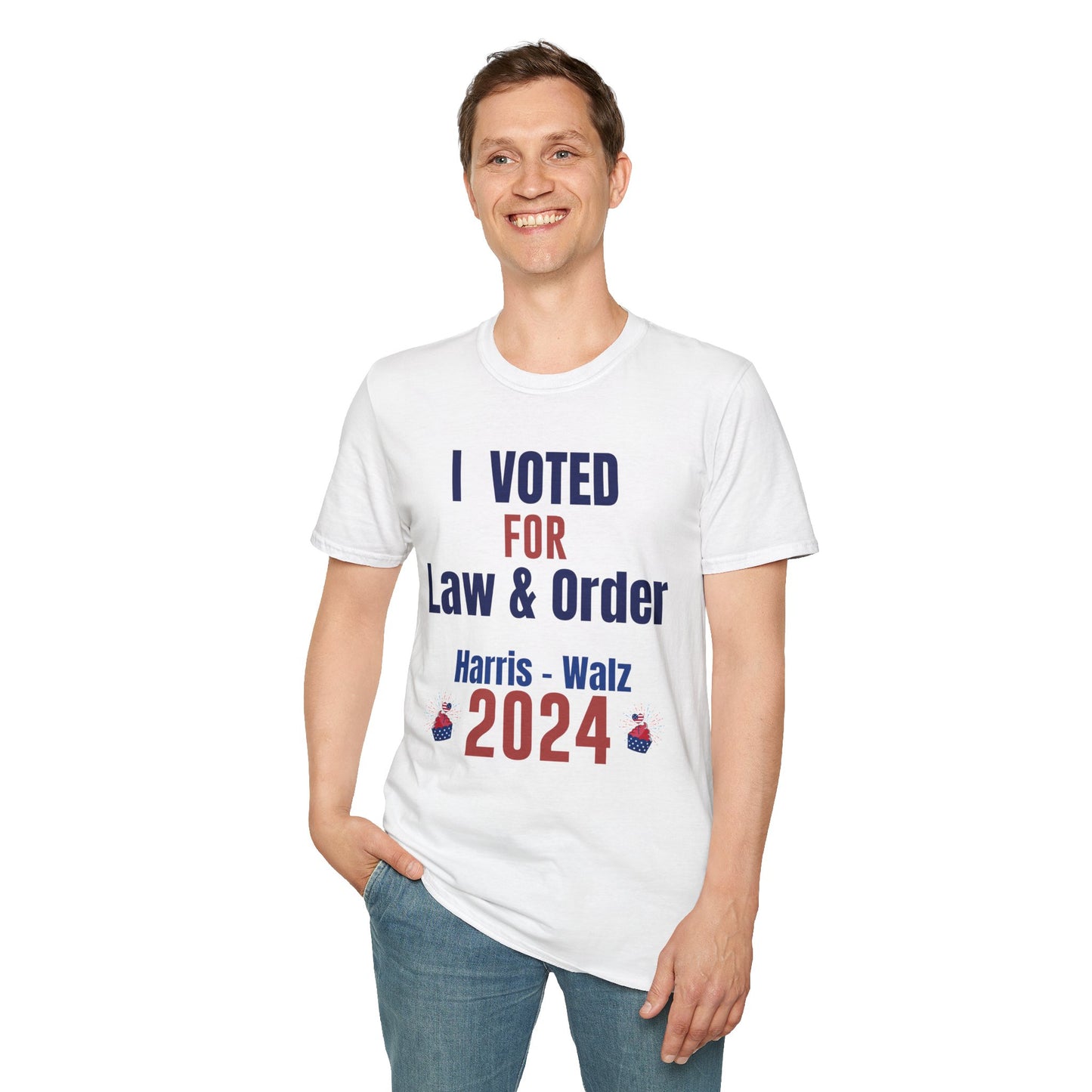 I Voted For Law & Order, T-Shirt