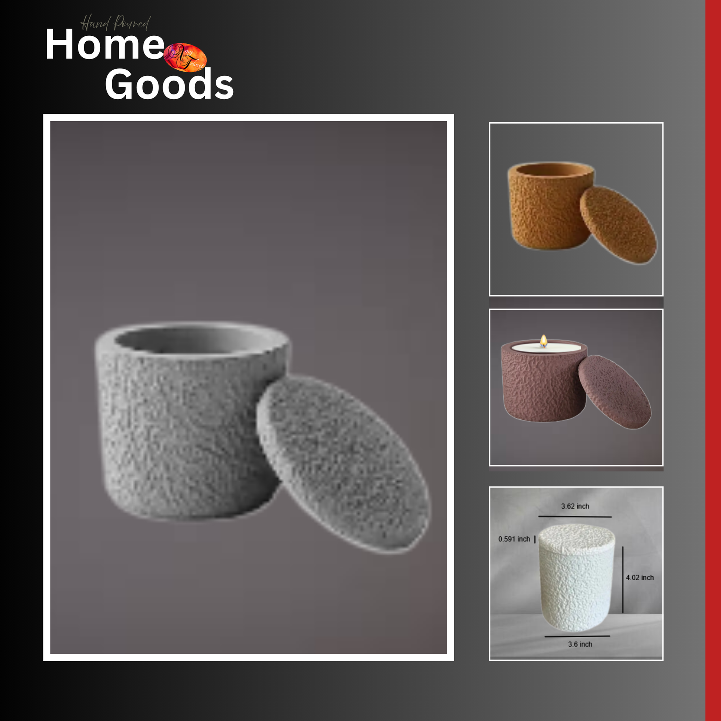 12oz Velvet Luxe Vessel