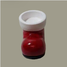 Santa's Boots Tealight Candle Holder