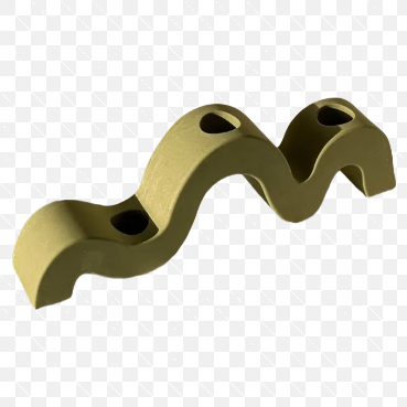 3 Tier Wavy Concrete Candle Holder