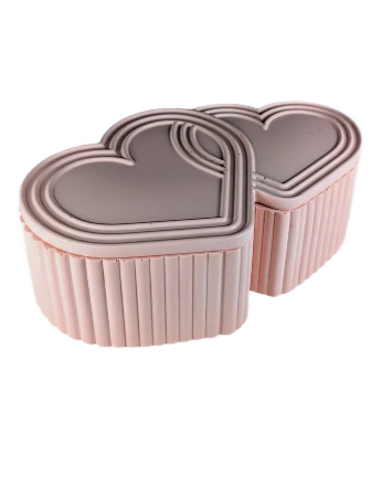 Double Heart Stoage Box
