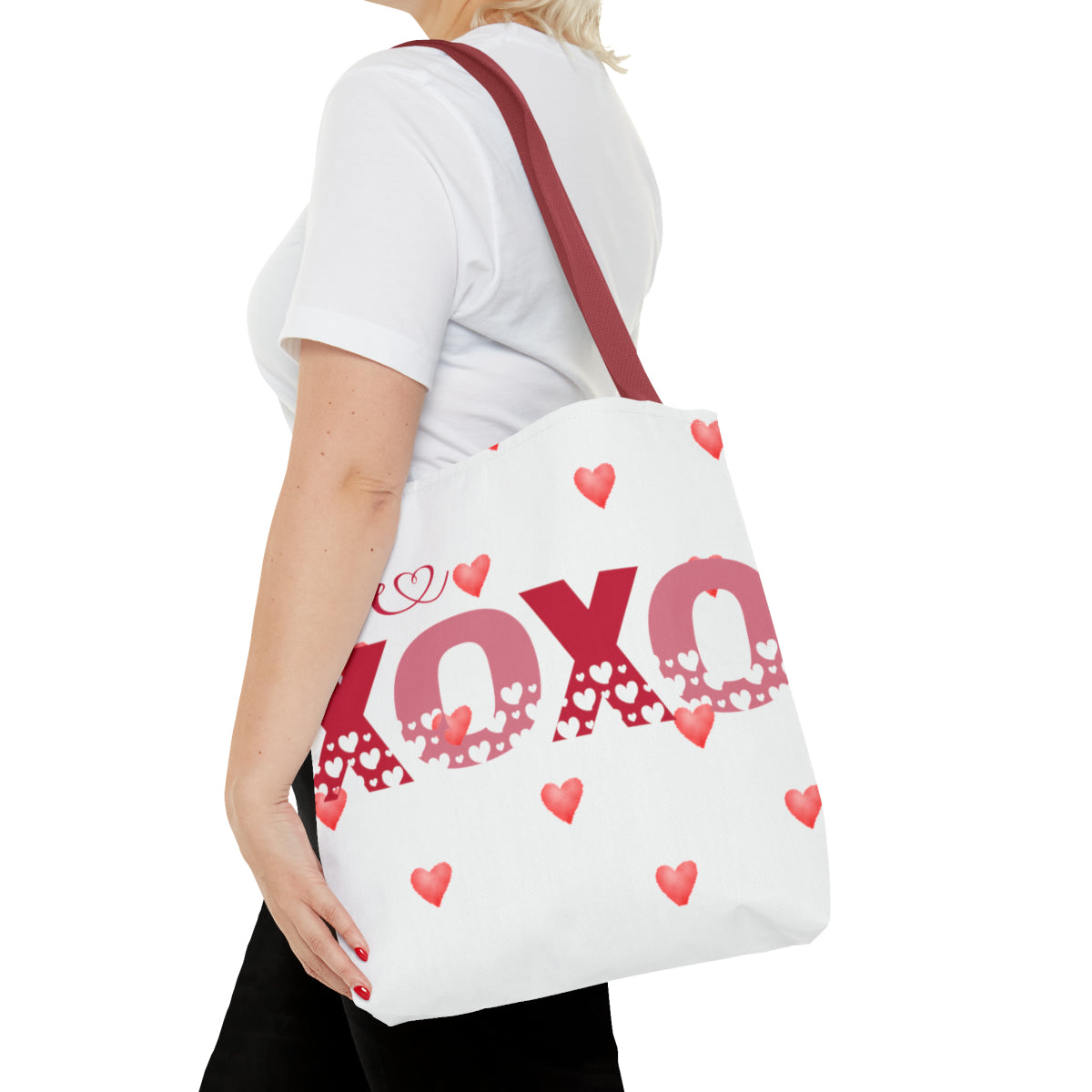 XOXO, White Tote Bag