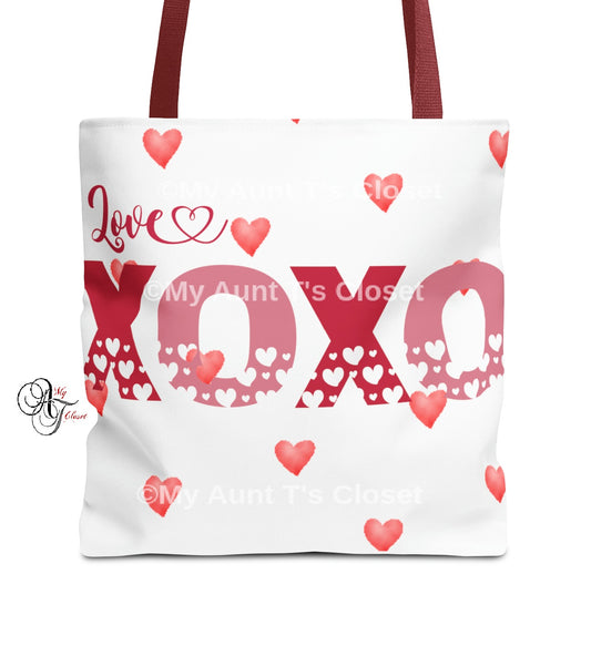 XOXO, White Tote Bag